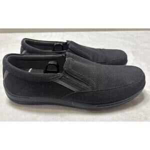 Dunham Men’s Shoes Size 10.5 EE 2E Black Slip On Sneakers Comfort New Balance
